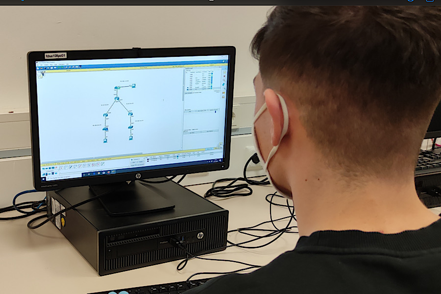 Online-Schnuppern in der Fachoberschule