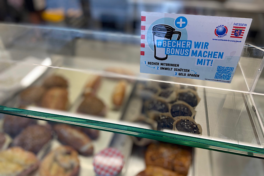 Aktion „BecherBonus“ an der FDS