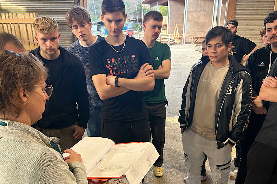 Klassenfahrt der angehenden Tischlerinnen und Tischler