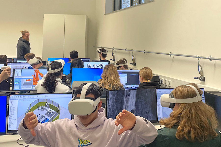 Robotik-Lernen durch VR-Technologie