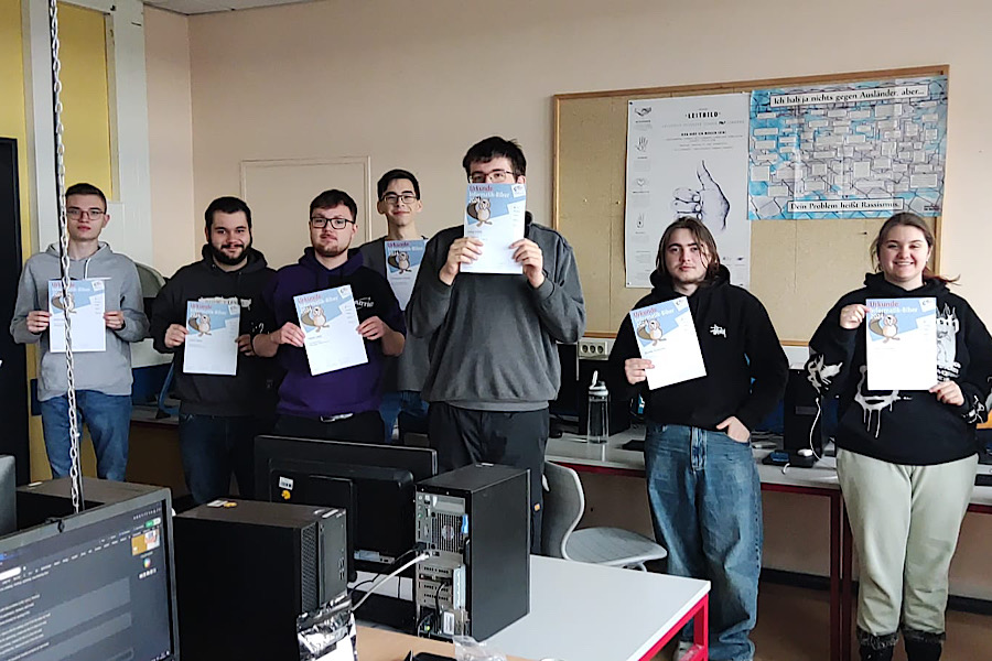 “Informatik-Biber”: FDS-Schülerinnen und -Schüler stellten sich der Herausforderung
