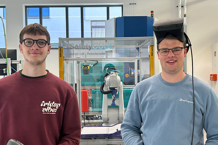FOS-Schülerprojekt: Roboter programmieren in der virtuellen Welt