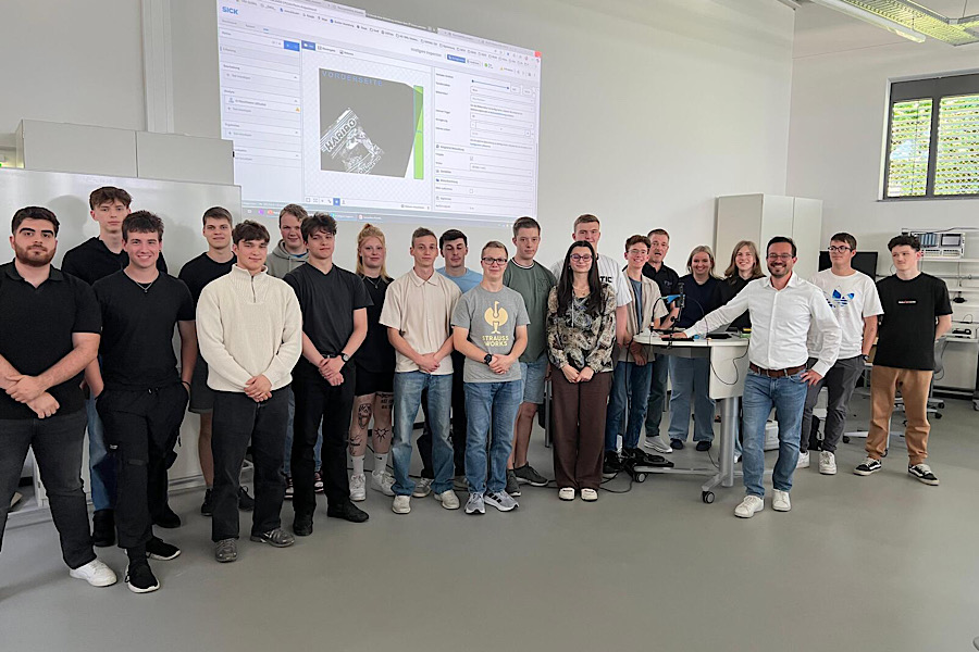 Firma SICK zu Besuch an der Friedrich-Dessauer-Schule