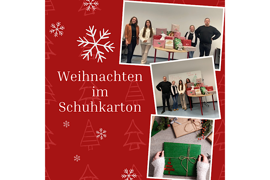 Weihnachten im Schuhkarton– Unsere SV setzt ein starkes Zeichen der Nächstenliebe