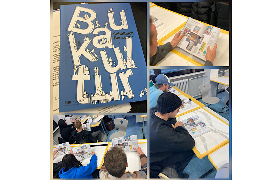 Klassensatz des Schulbuchs “Baukultur” gewonnen
