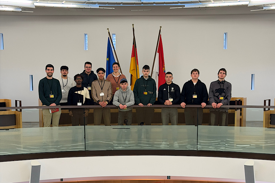 Besuch im Hessischen Landtag in Wiesbaden